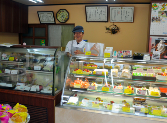 かつら堂の店内