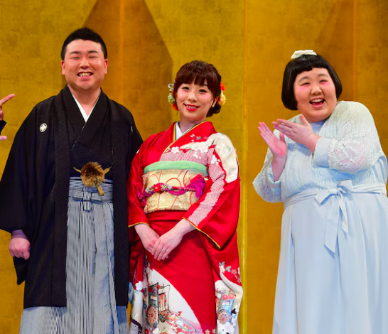 清水啓之と森田まりこと酒井藍