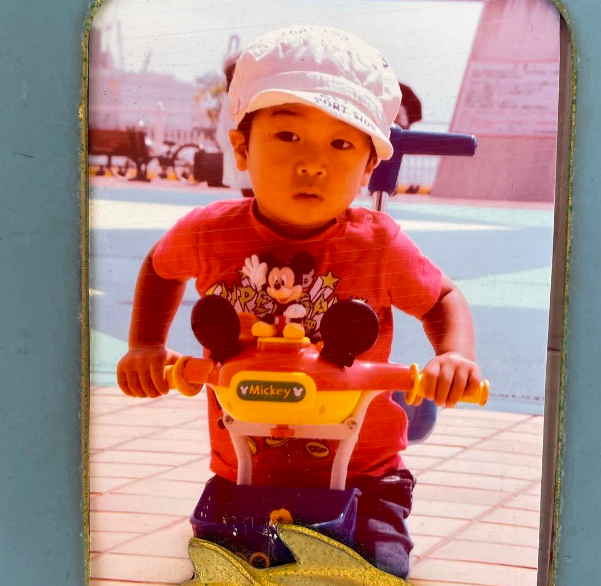 武川智美の息子（次男）の幼少期