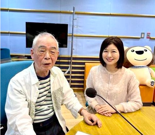 角淳一（左）と松井愛