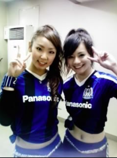 斉藤雪乃のガンバ大阪のチアリーダー時代