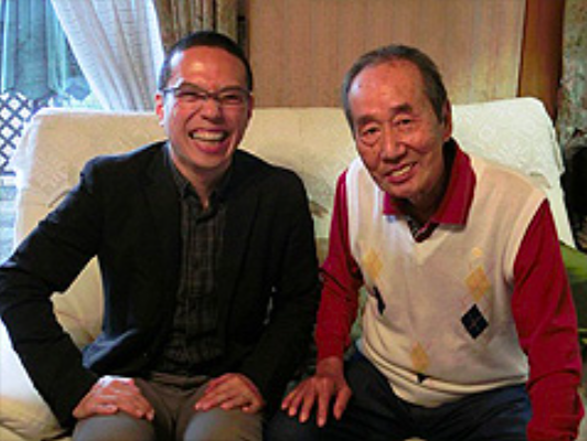 三代澤康司（左）と乾浩明（右）