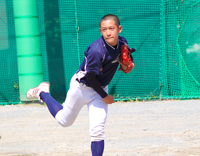 野球部時代の小櫃裕太郎