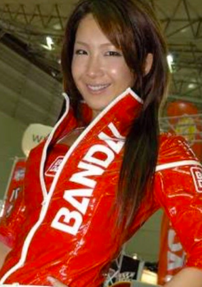 レースクイーン時代の今井優杏