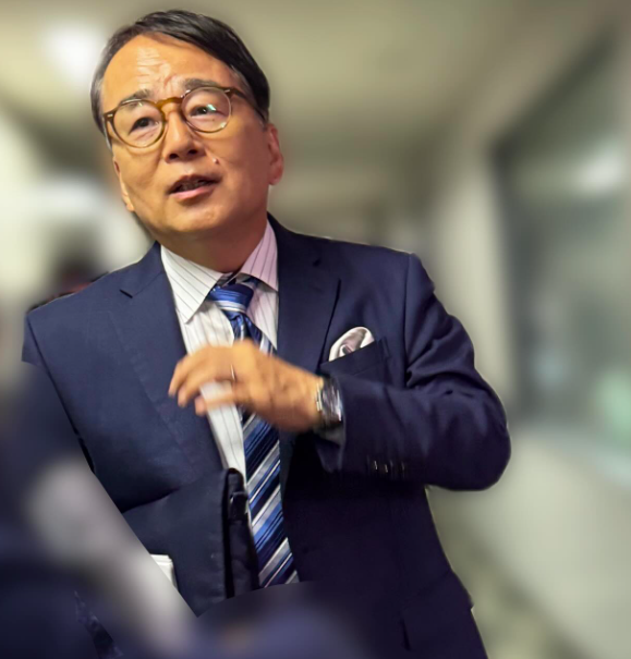 堤伸輔のテレビ出演後のオフショット